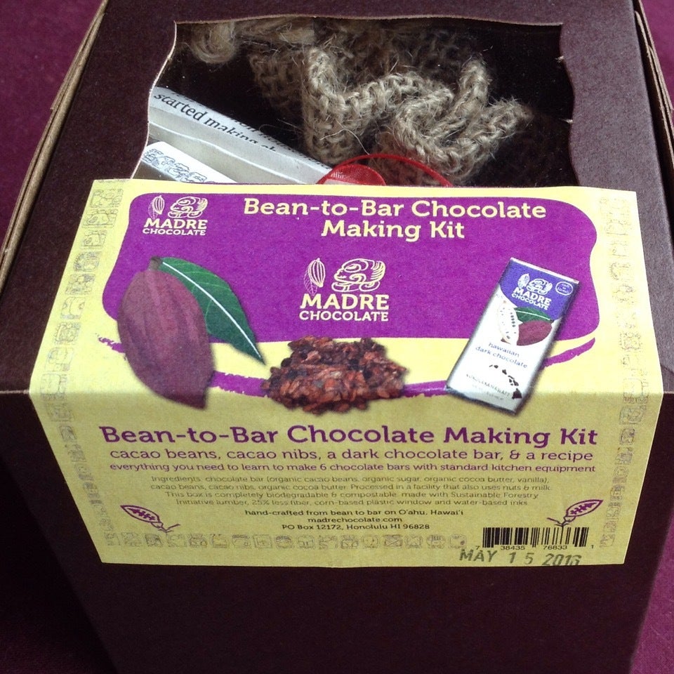 Bean-to-bar chocolate making kit
